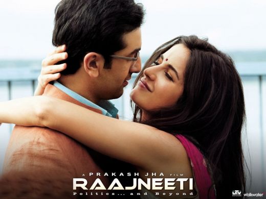Ranbir Kapoor and Katrina Kaif in Rajneeti