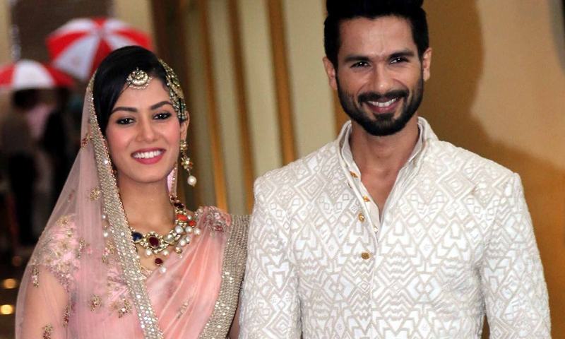 In Pictures : Shahid Kapoor and Mira Rajput’s Grand Wedding Reception