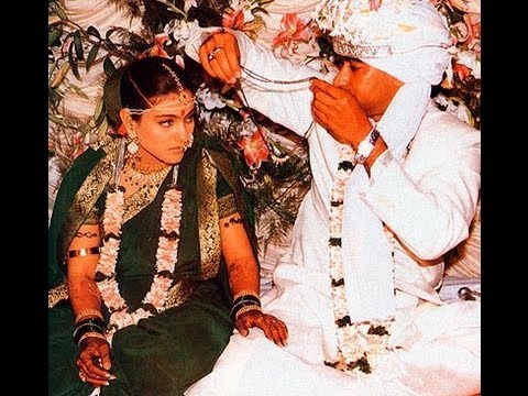 Ajay Devgn and Kajol wedding picture