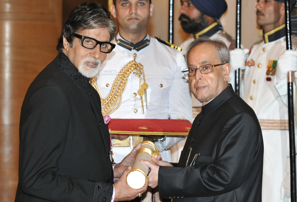 Amitabh Bachchan won Padma Shri Award