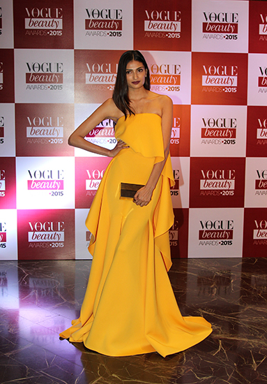 Athiya Shetty at the Vogue Beauty Awards 2015.
