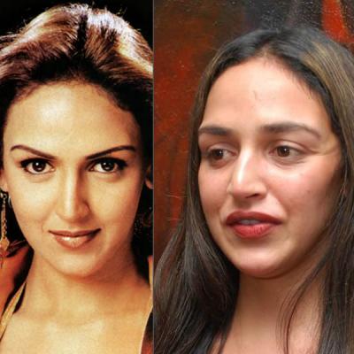 Esha Deol before and after