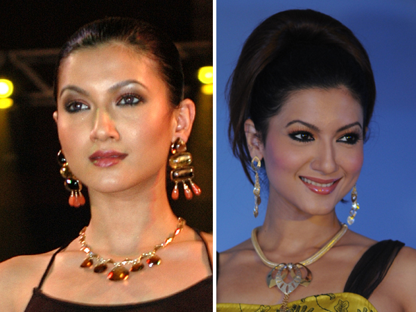 Gauahar Khan before and after