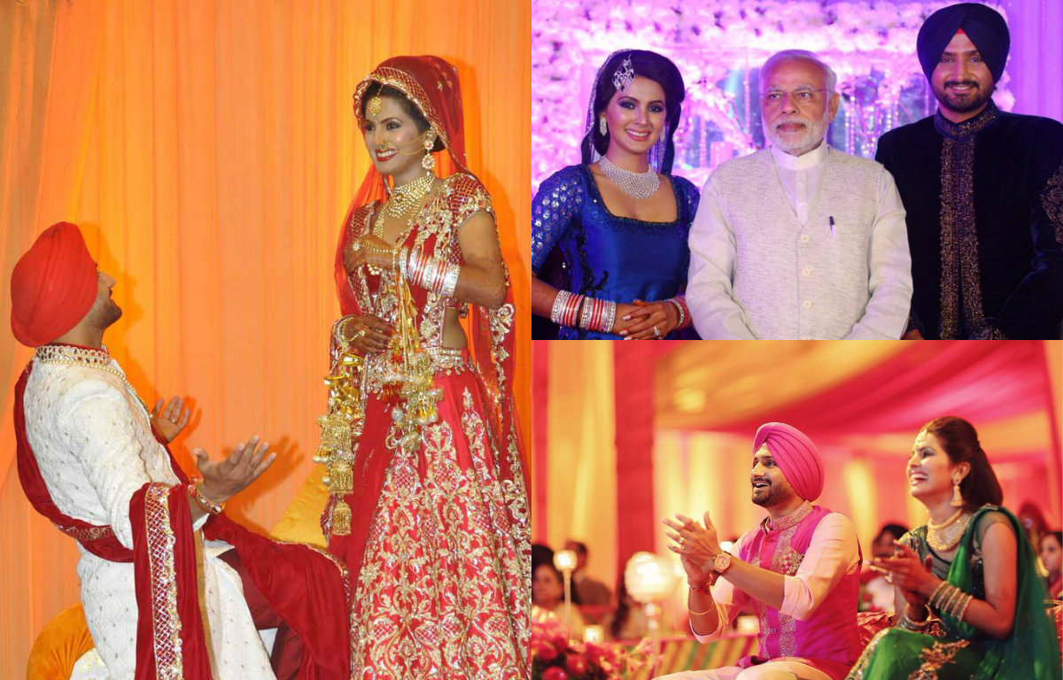 Harbhajan Singh and Geeta Basra wedding