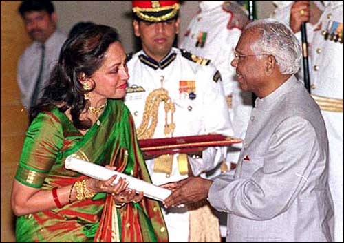 Hema Malini won Padma Shri Award