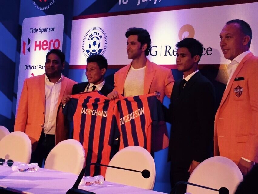 Hrithik Roshan at Indian Super League Auctions