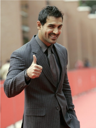 John Abraham dimpled smile