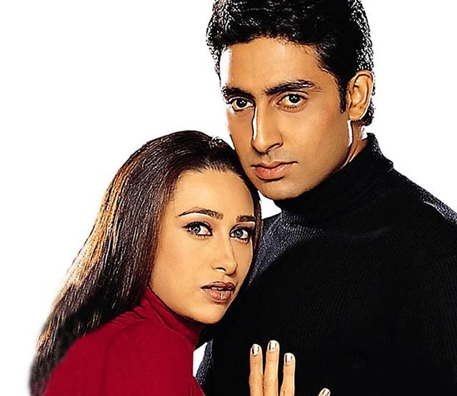Karishma Kapoor and Abhishek Bachchan
