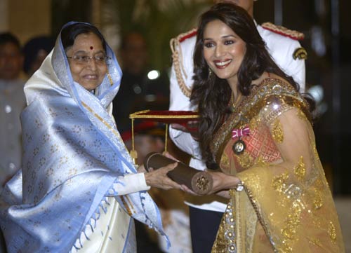 Madhuri Dixit won Padma Shri Award