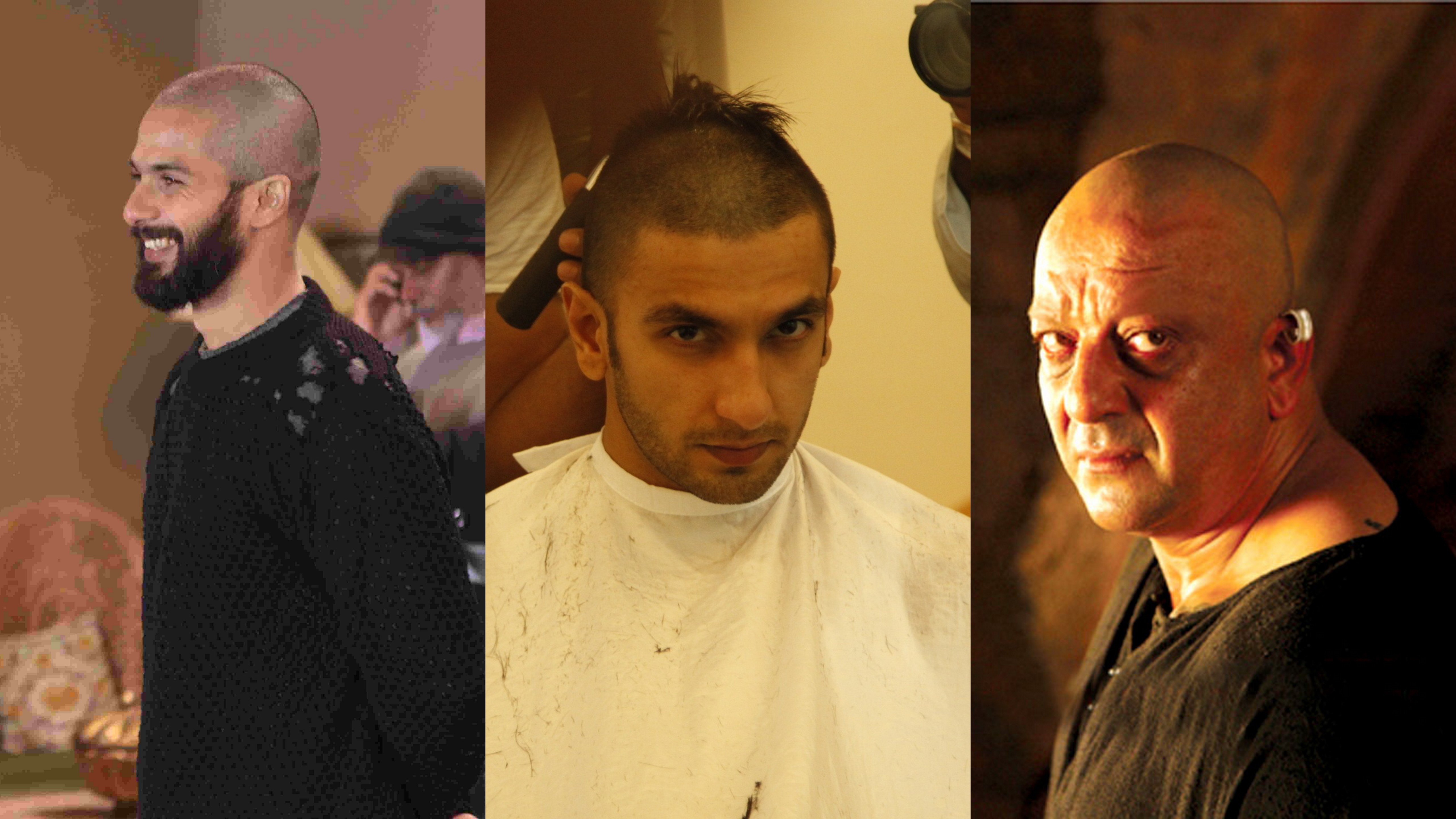 Bollywood Actors who shaved their heads