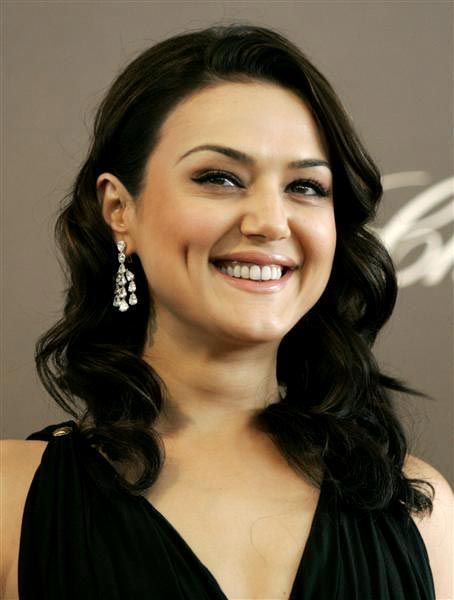 Preity Zinta dimpled smile