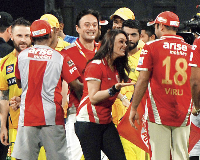 Preity Zinta cricket team