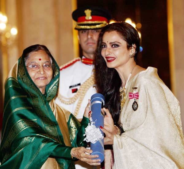 Rekha won Padma Shri Award