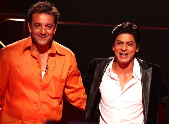 Shah Rukh Khan and Sanjay Dutt
