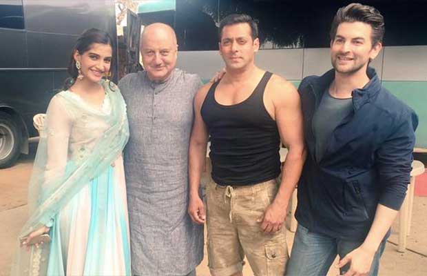 Salman Khan, Neil Nitin Mukesh, Anupam Kher and Sonam Kapoor