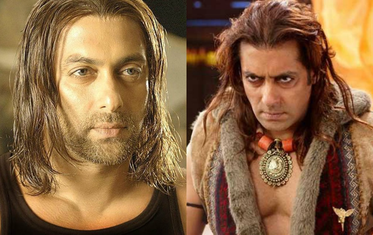 Salman Khan long hair