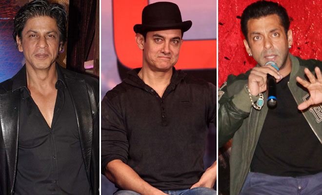 Salman, shah rukh and aamir Khan