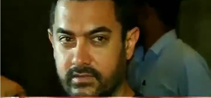 Aamir Khan in tears