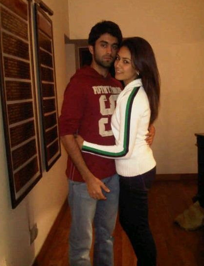Mira Rajput with ex boyfriend