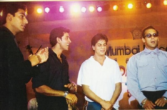 Shah Rukh Khan, Hrithik Roshan, Abhishek Bachchan and Salman Khan