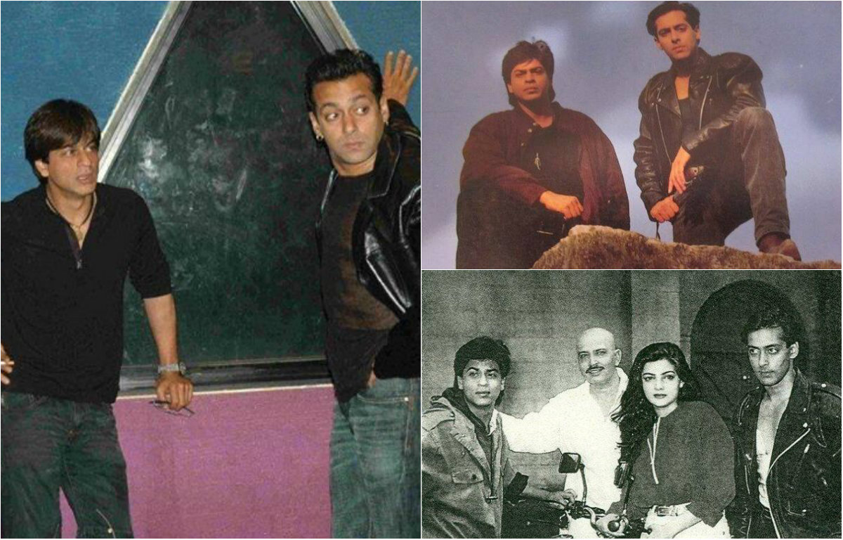 Shah Rukh Khan and Salman Khan rare pictures