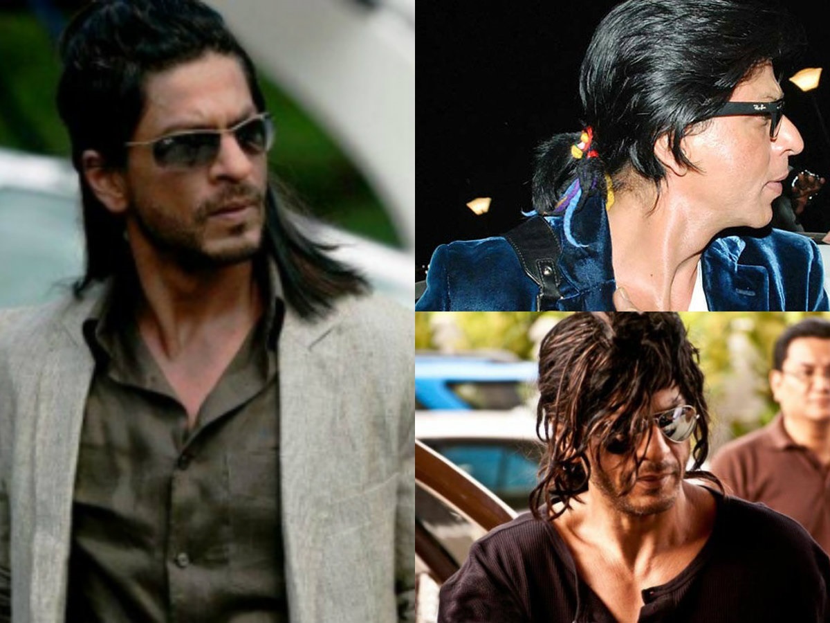 Shah Rukh Khan long hair