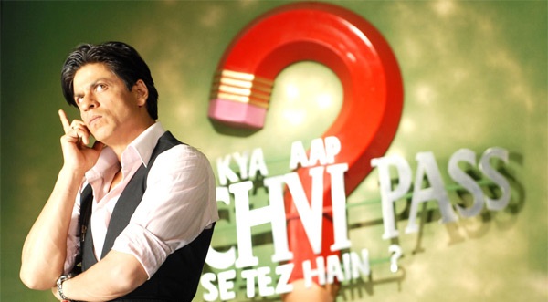 Shahrukh Khan hosted Kya Aap Paanchvi Pass Se Tez Hain?