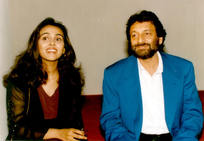 Shekhar Kapur and Suchitra Krishnamoorthi