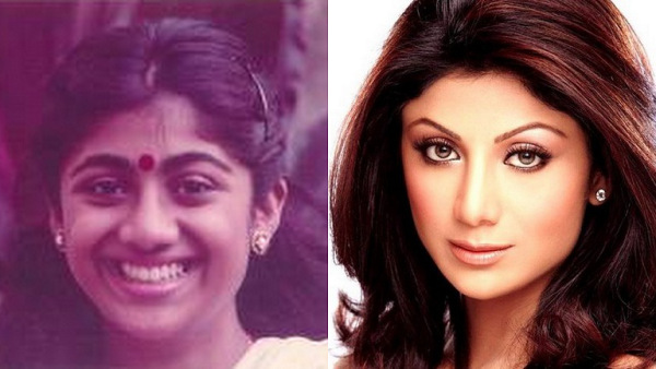 Shilpa Shetty before and after