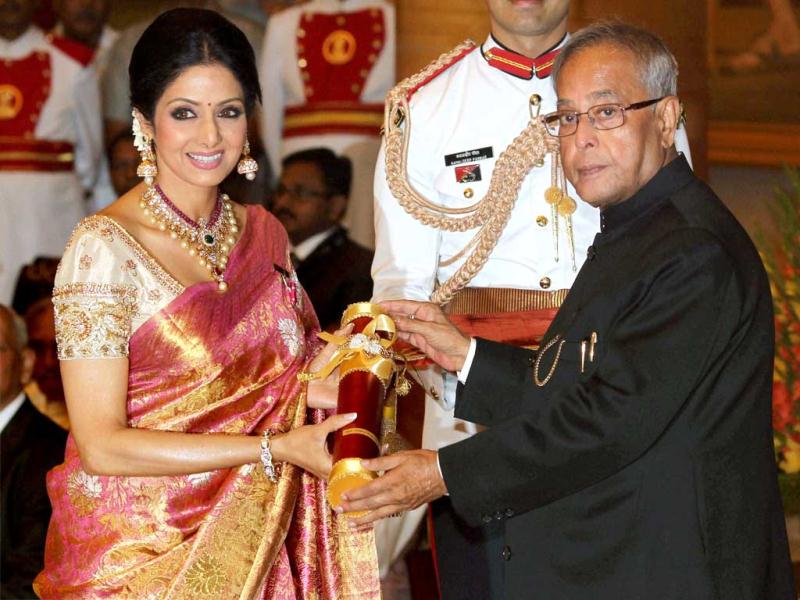 Sridevi won Padma Shri Award