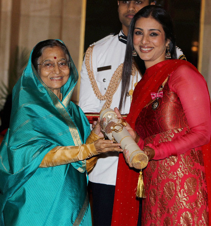 Tabu won Padma Shri Award