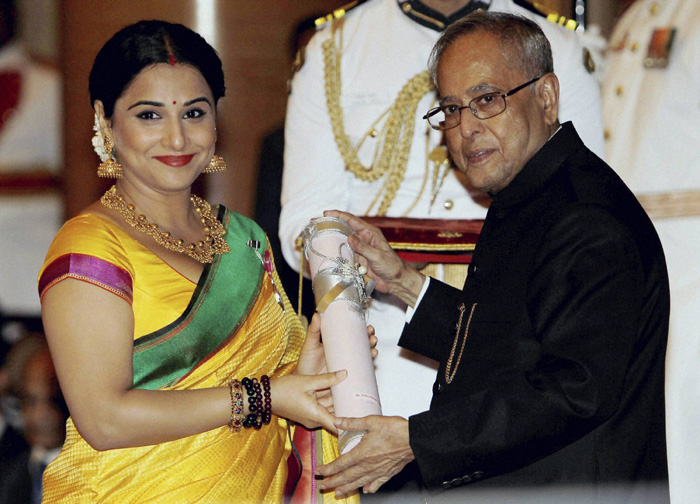 Vidya Balan won Padma Shri Award