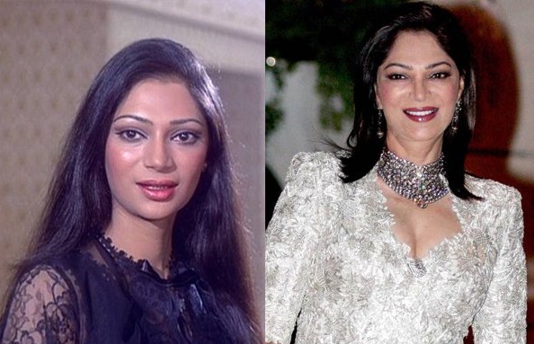Simi Garewal's before and after picture.