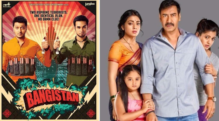 'Bangistan', 'Drishyam' posters