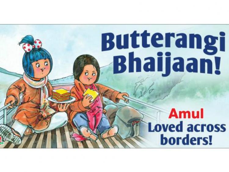 Amul's Bajrangi Bhaijaan ad