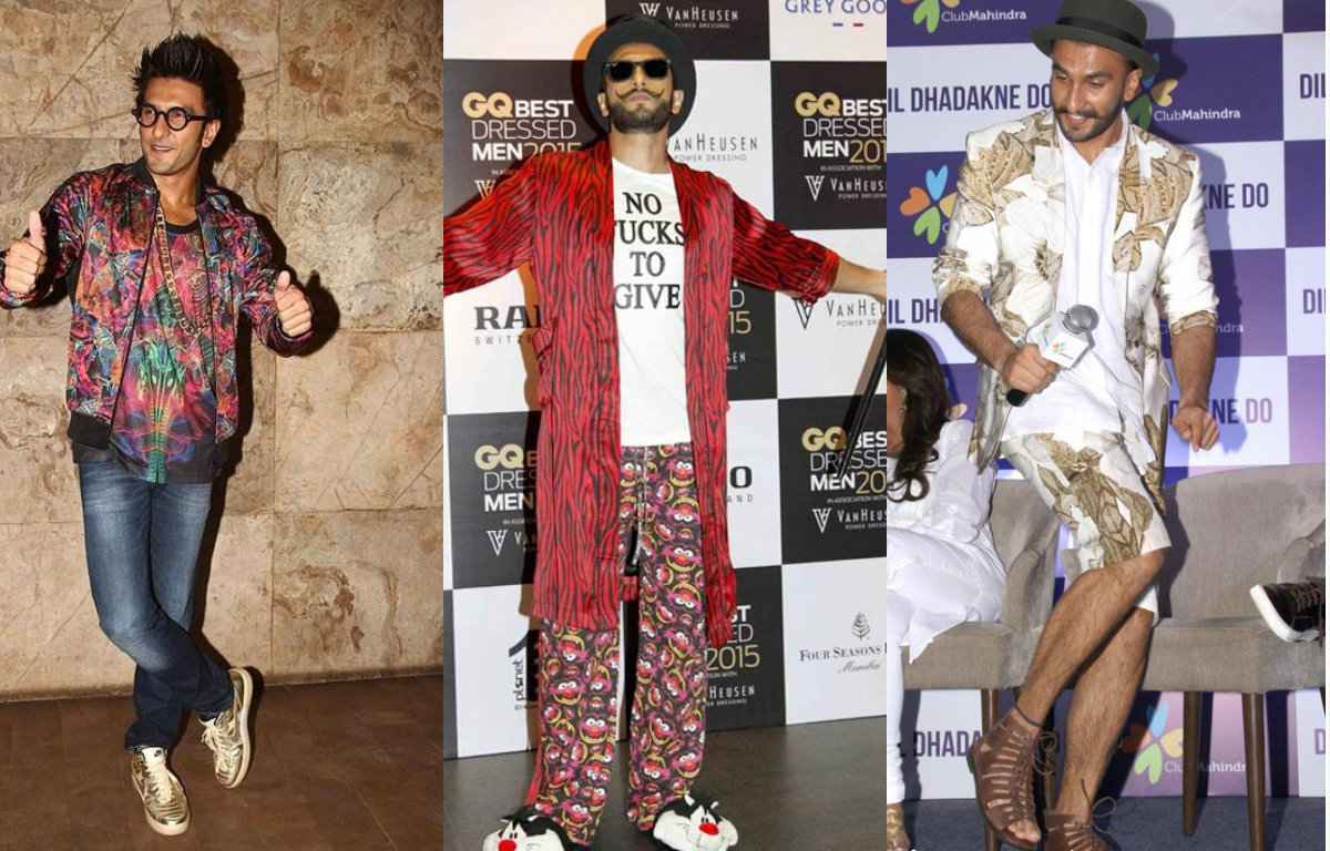 Ranveer Singh's wacky sense of style