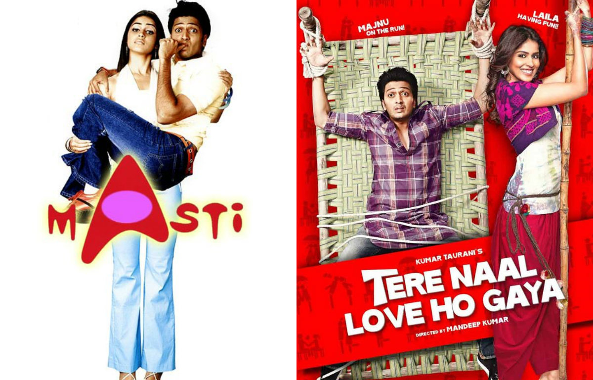 Riteish and Genelia were again seen in the movie 'Masti' in 2004