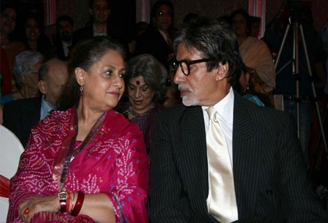Amitabh Bachchan and Jaya Bachchan