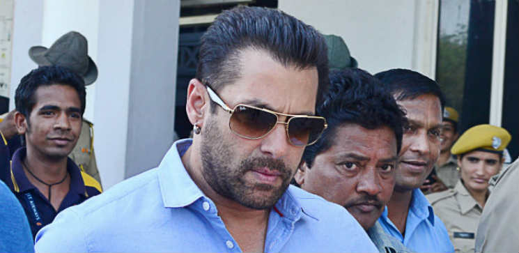Salman Khan at court