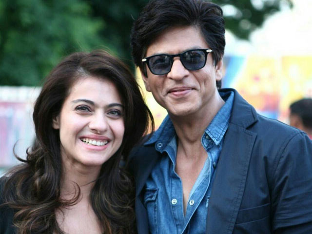Shah Rukh-Kajol on the sets of Dilwale