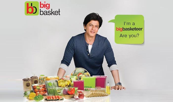 Shah Rukh Khan endorses Big Basket
