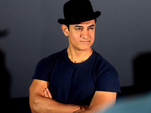 Aamir Khan in hat