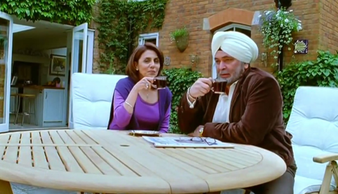 Neetu Singh and Rishi Kapoor in Love Aaj Kal