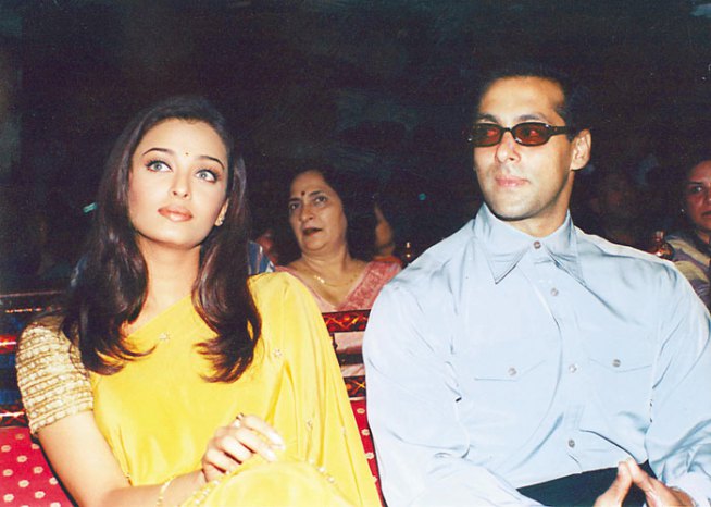 Aishwarya Rai with Salman Khan