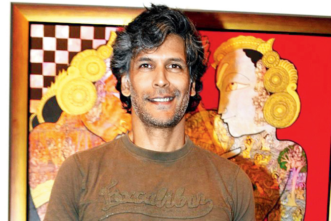 Milind Soman at an event