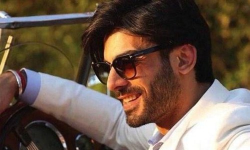 Fawad Khan smiling