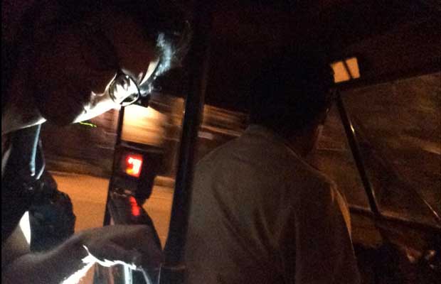 Hrithik Roshan in auto rickshaw