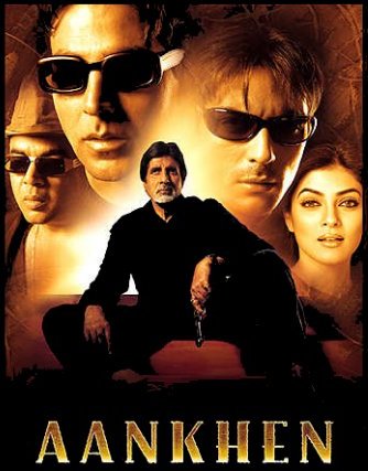 Aankhen robbery movies of bollywood