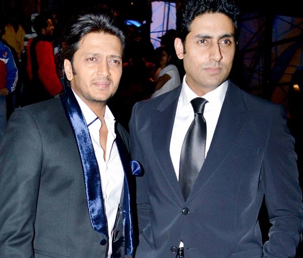 Abhishek Bachchan and Riteish Deshmukh