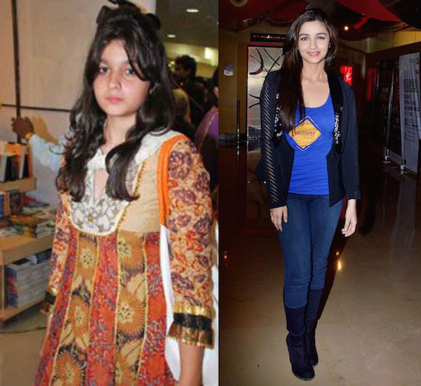 Alia Bhatt Then & Now